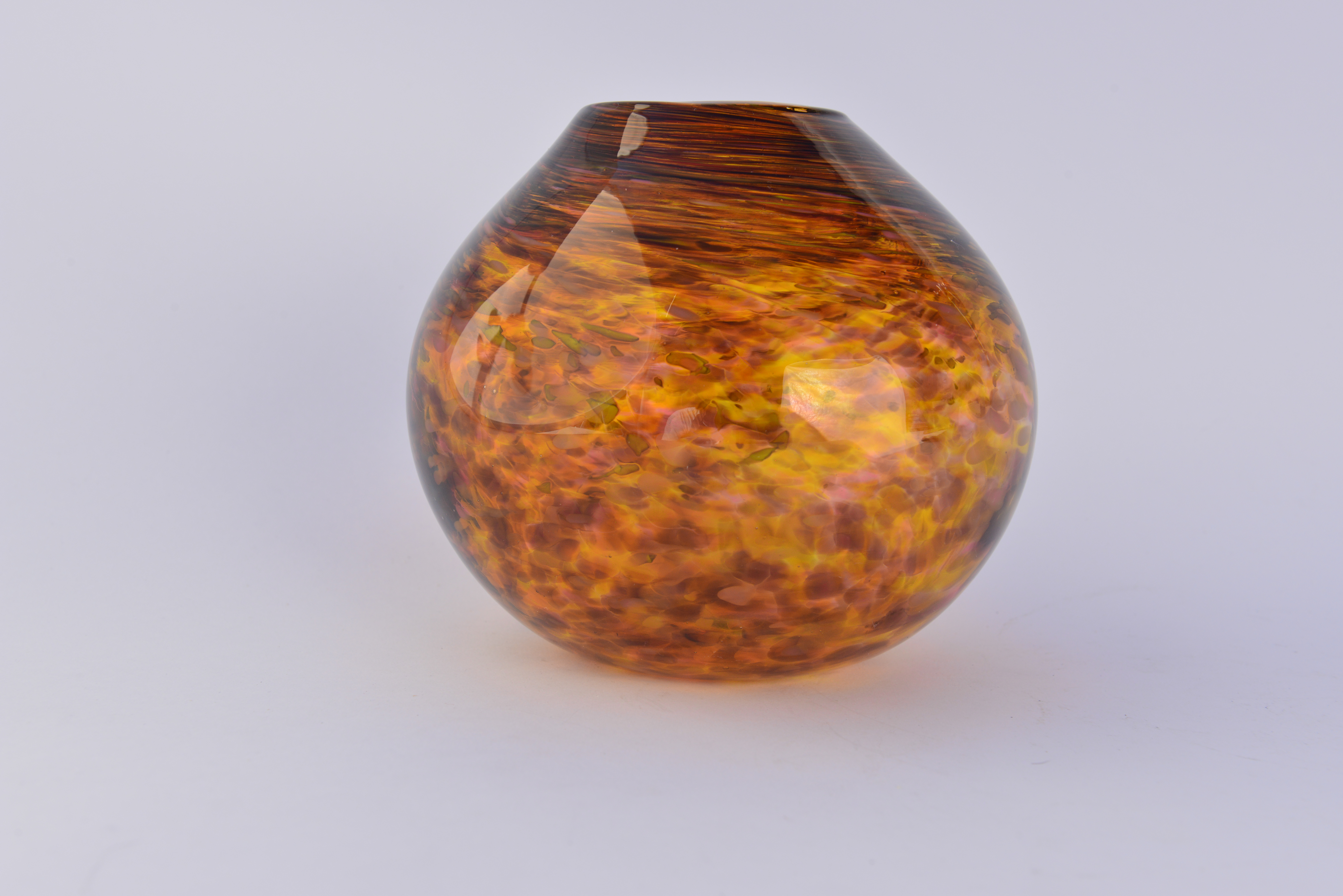 Round and Brown Vase