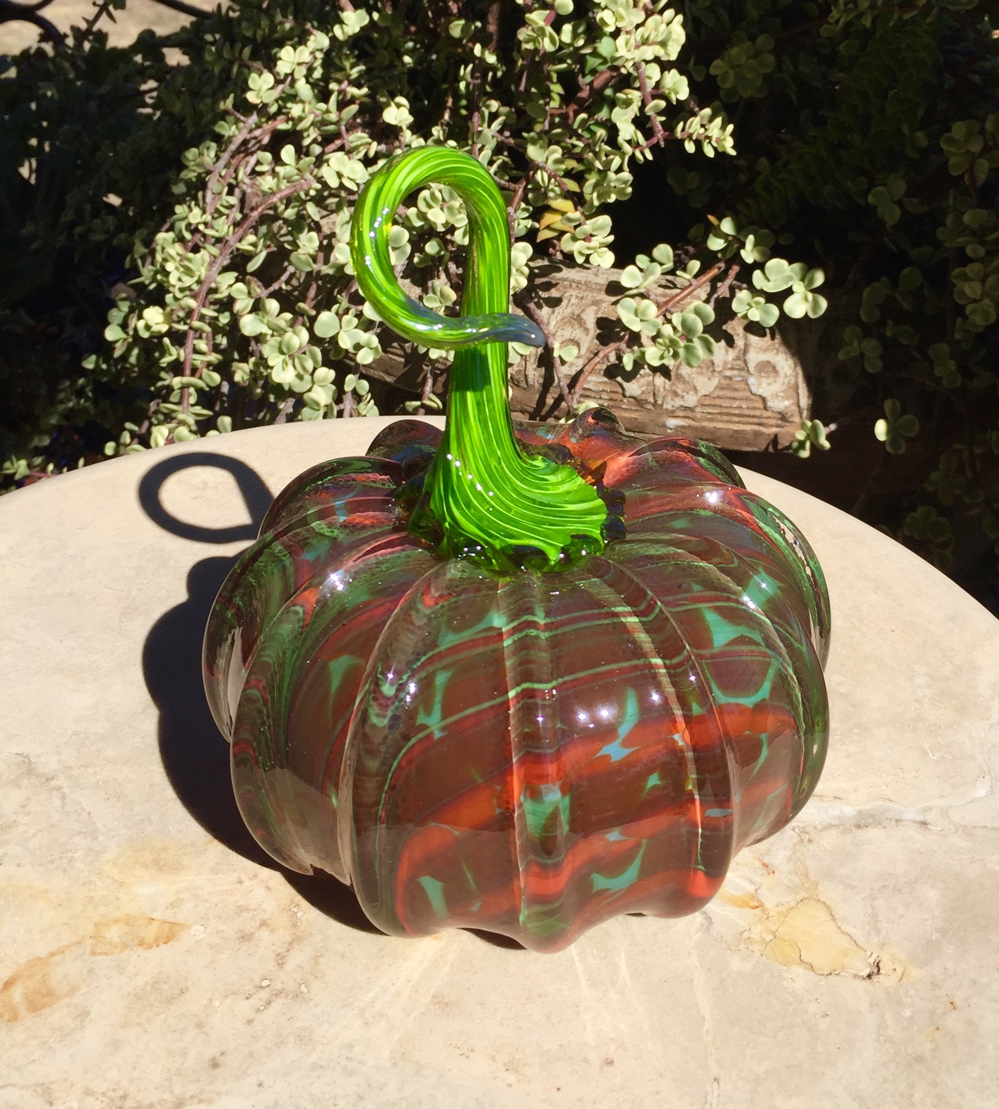 Red and Green pumpkin