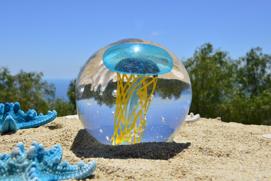 Jelly Fish Blue/Yellow